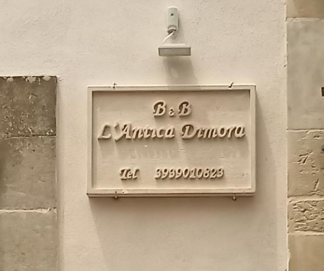 B&B L'Antica Dimora ...E Dei Mestieri Otranto Exterior foto